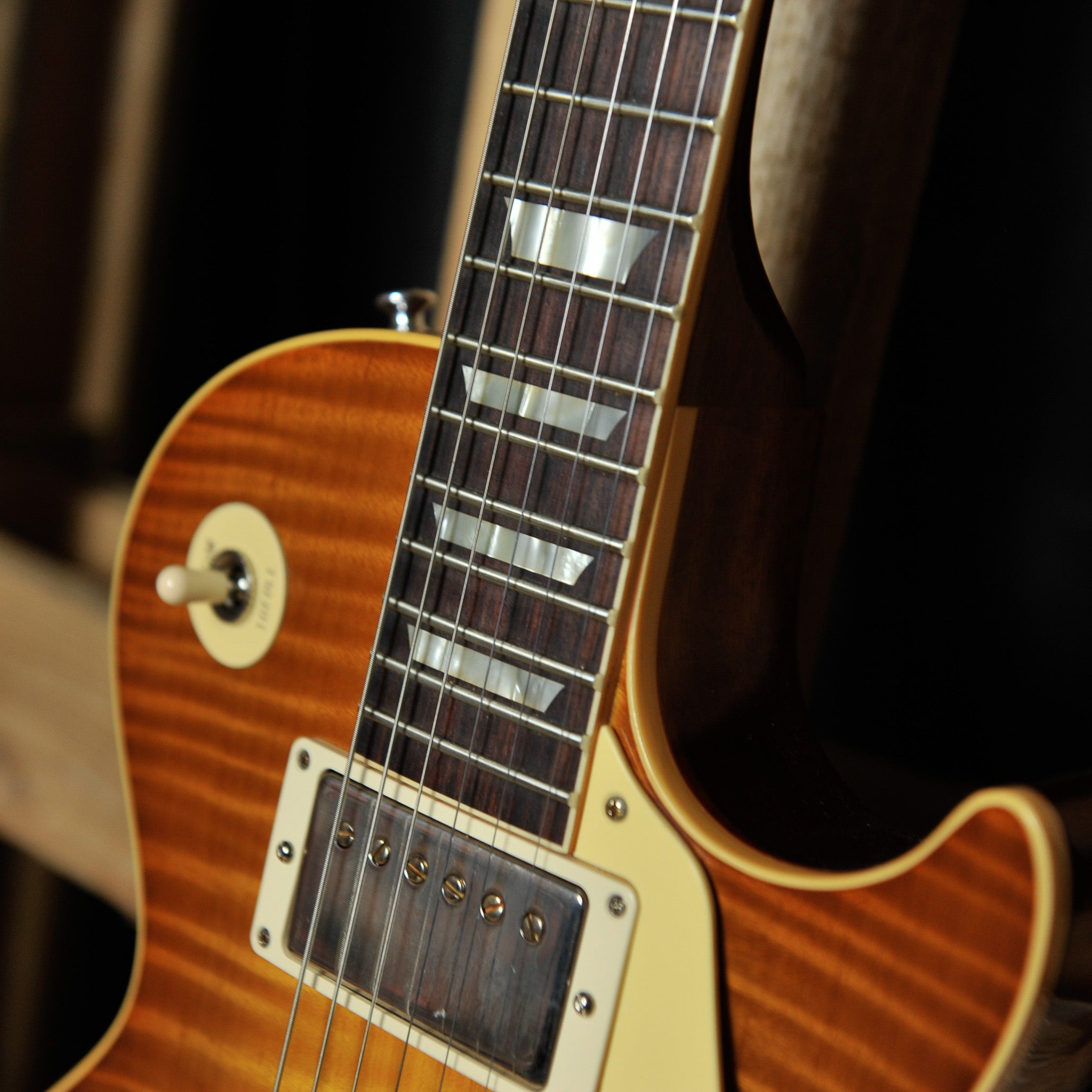 Gibson Custom Shop '59 Les Paul Std Reissue VOS Golden Poppy Burst s#932772