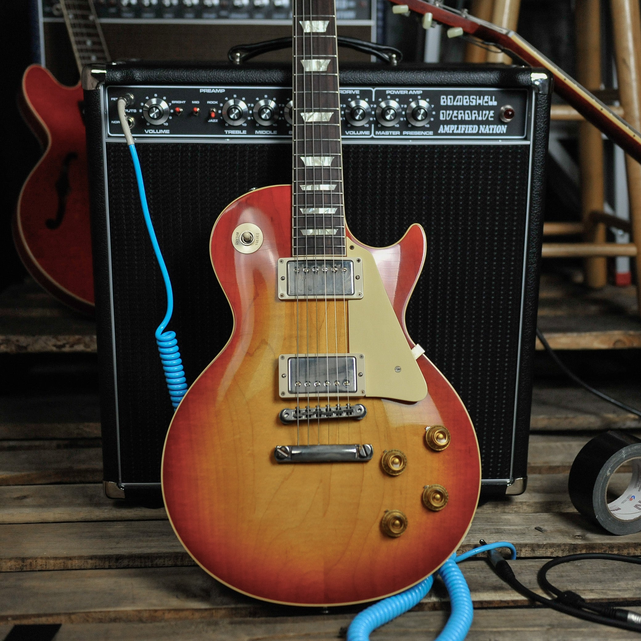 Gypsy Rose Les Paul model ケース付き rizgt楽器即購入 【公式通販】
