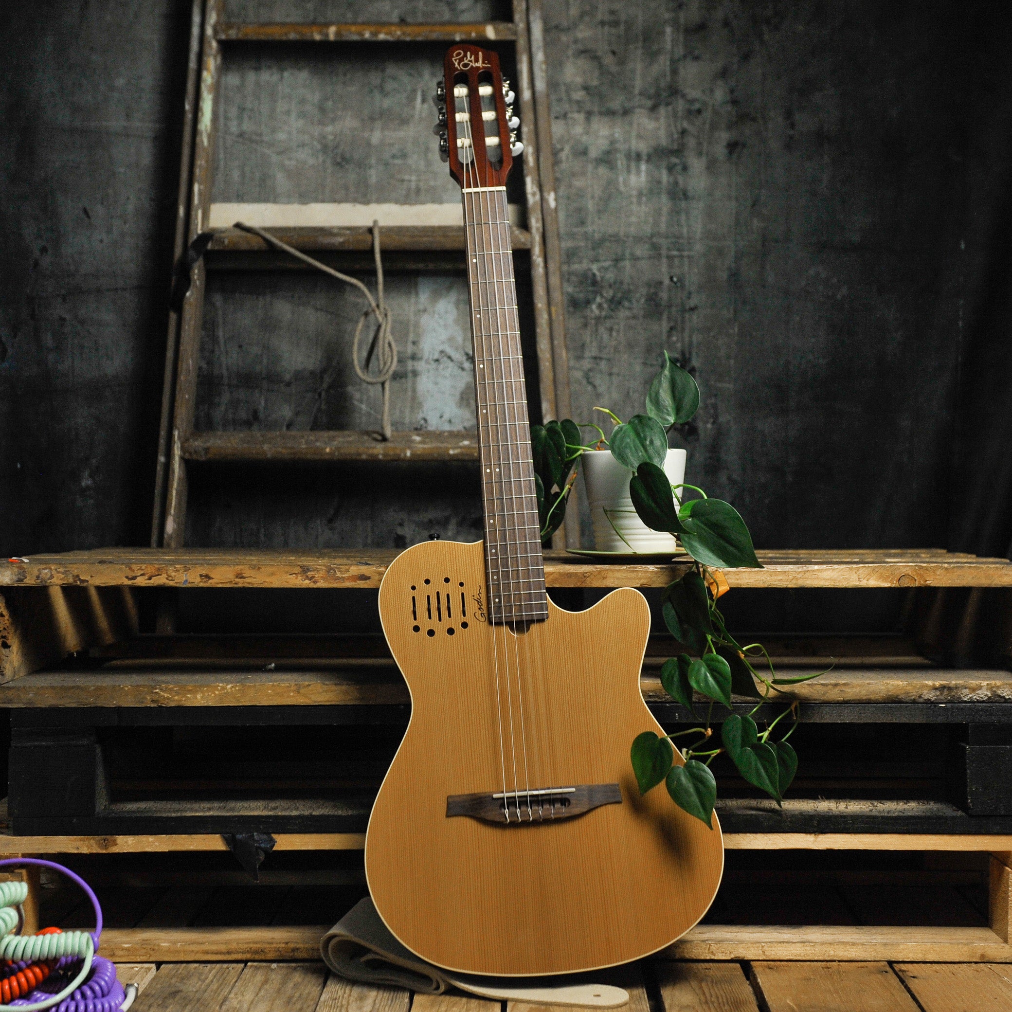 Godin Multiac Nylon Encore Natural SG Classical Guitar w/Bag