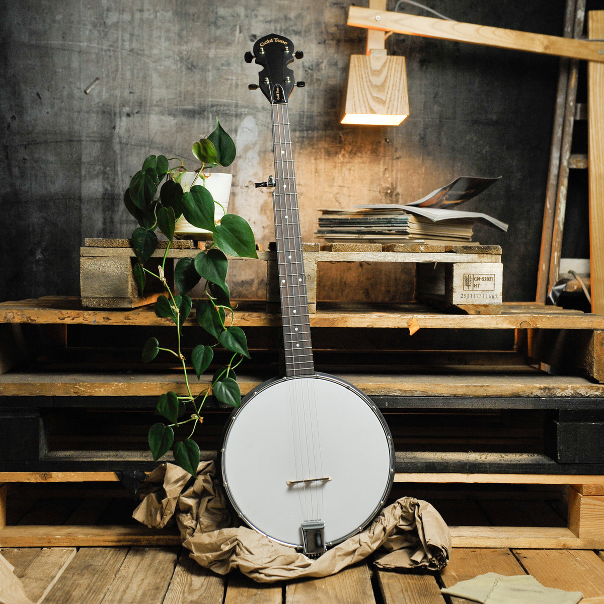 Gold Tone AC-1 Acoustic Composite 5-String Open Back Banjo w/Bag