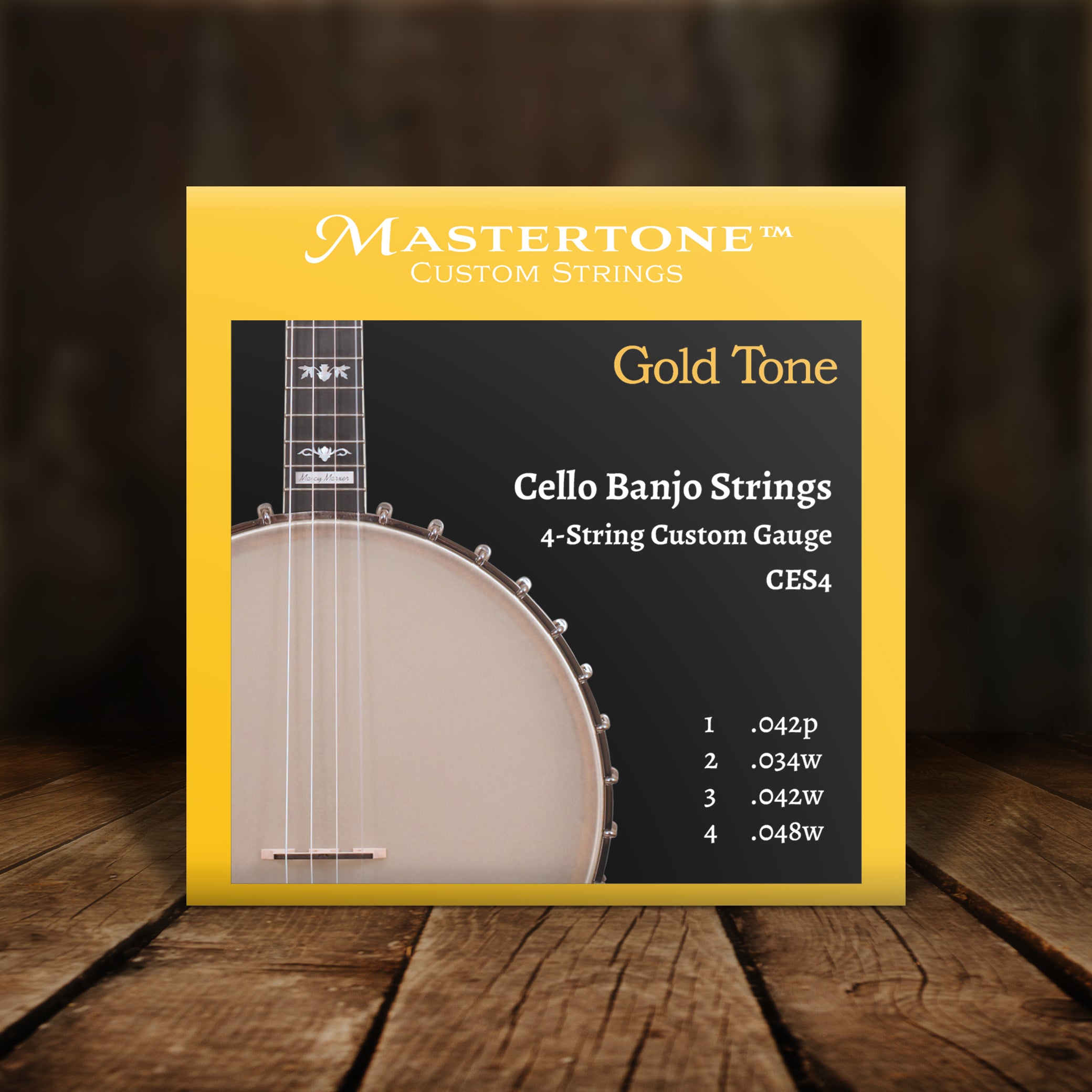 Gold Tone Strings CES4 Banjo Cello 4-String
