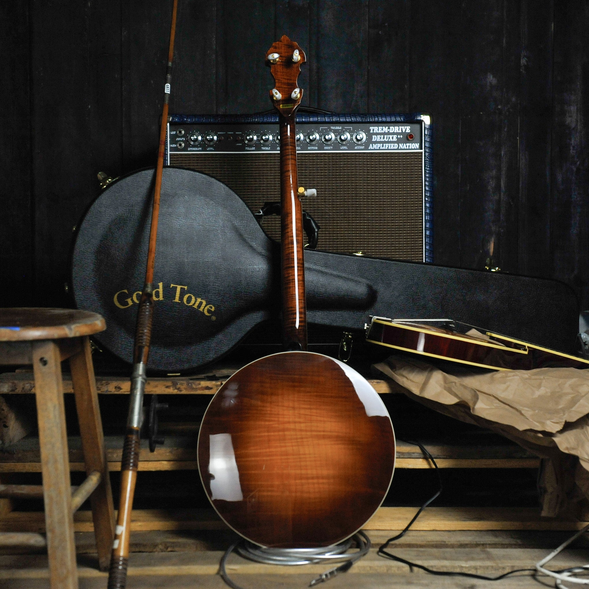 Gold Tone Mastertone™ OB-Grandee: Orange Blossom Grandee Resonator Banjo w/Case