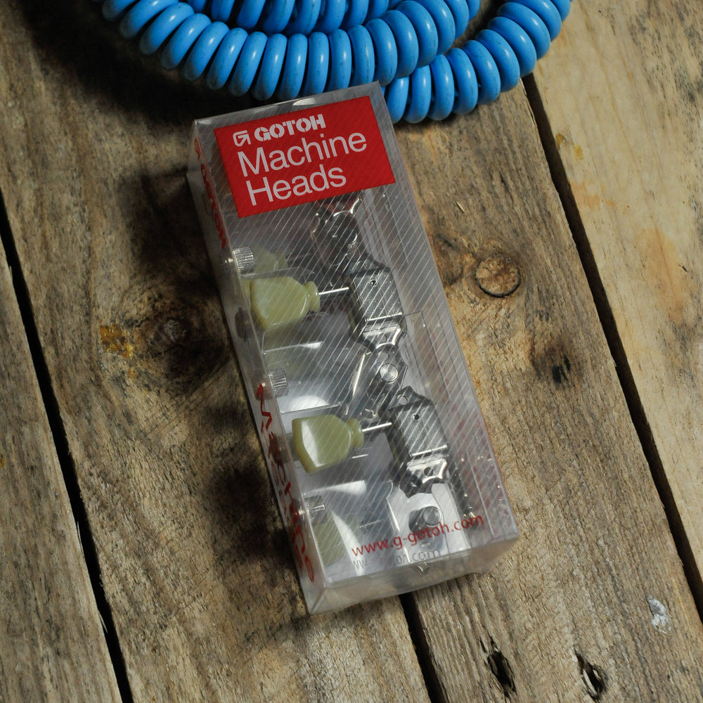 Gotoh G90SL 3-a-side Vintage Style Machine Heads Tulip Buttons