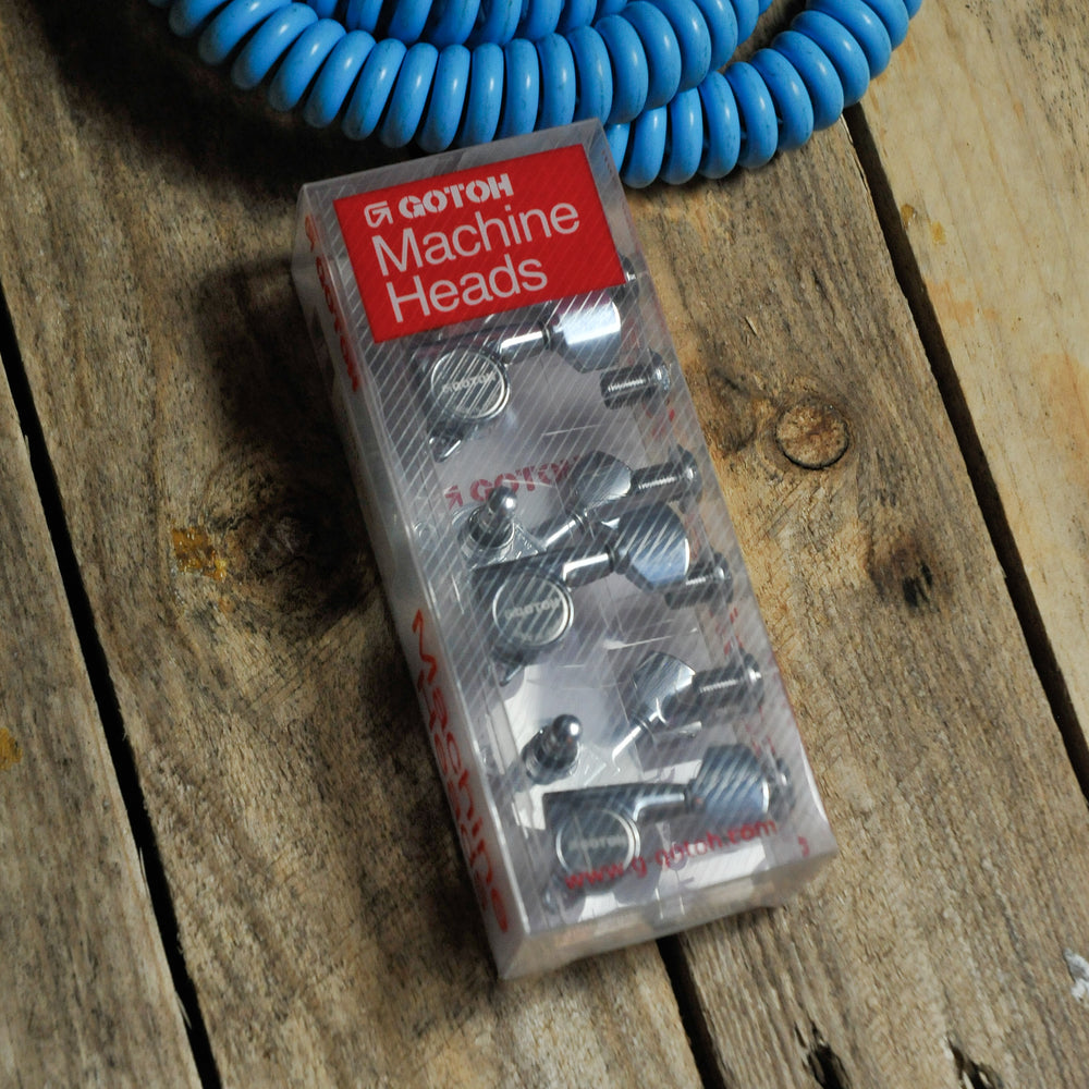 Gotoh SG381 Electric Guitar Machine Heads 6-a-side