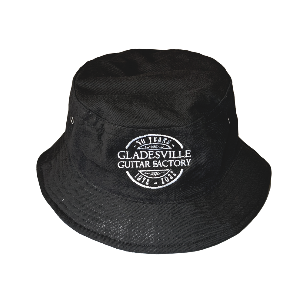 Guitar Factory Embroidered Logo Bucket Hat