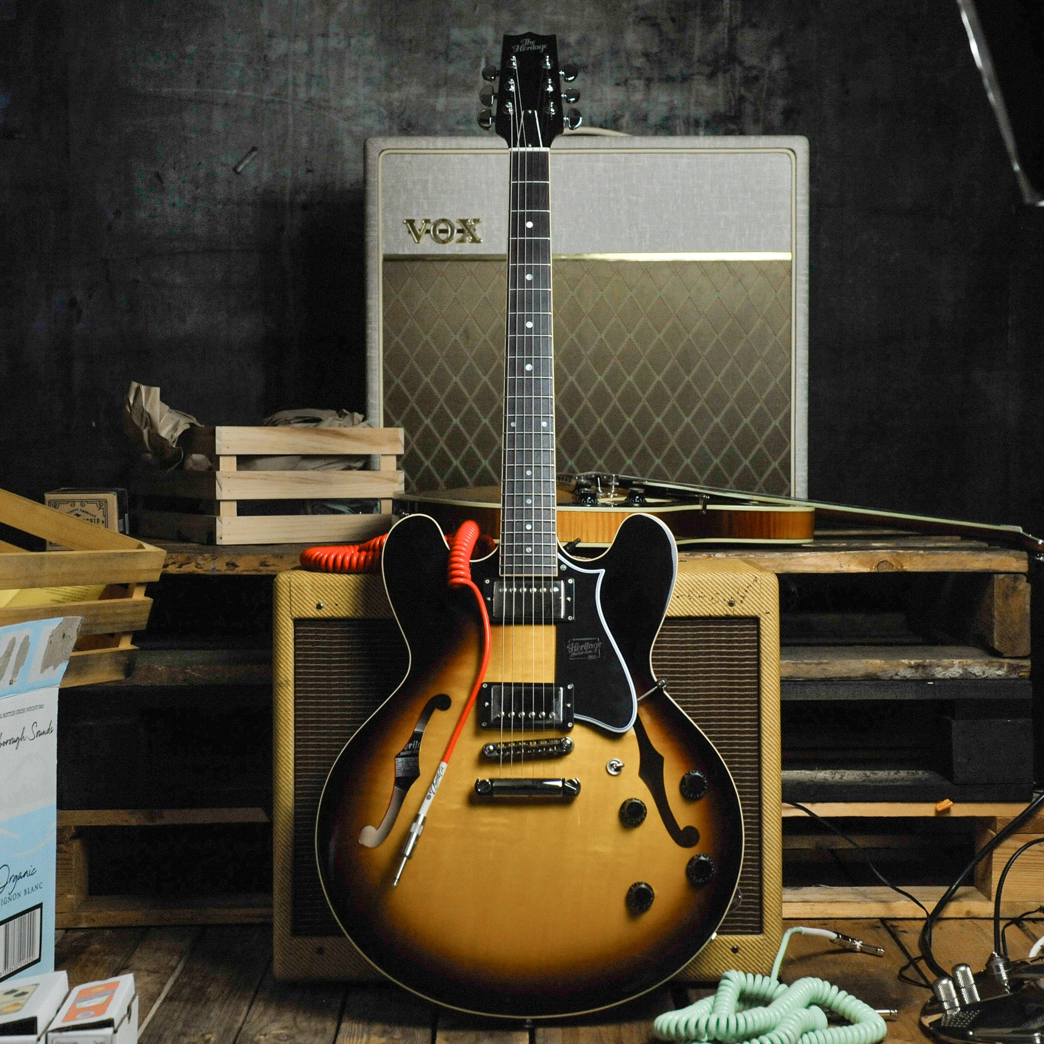 Heritage Standard H-535 Electric Guitar Original Sunburst w/Case