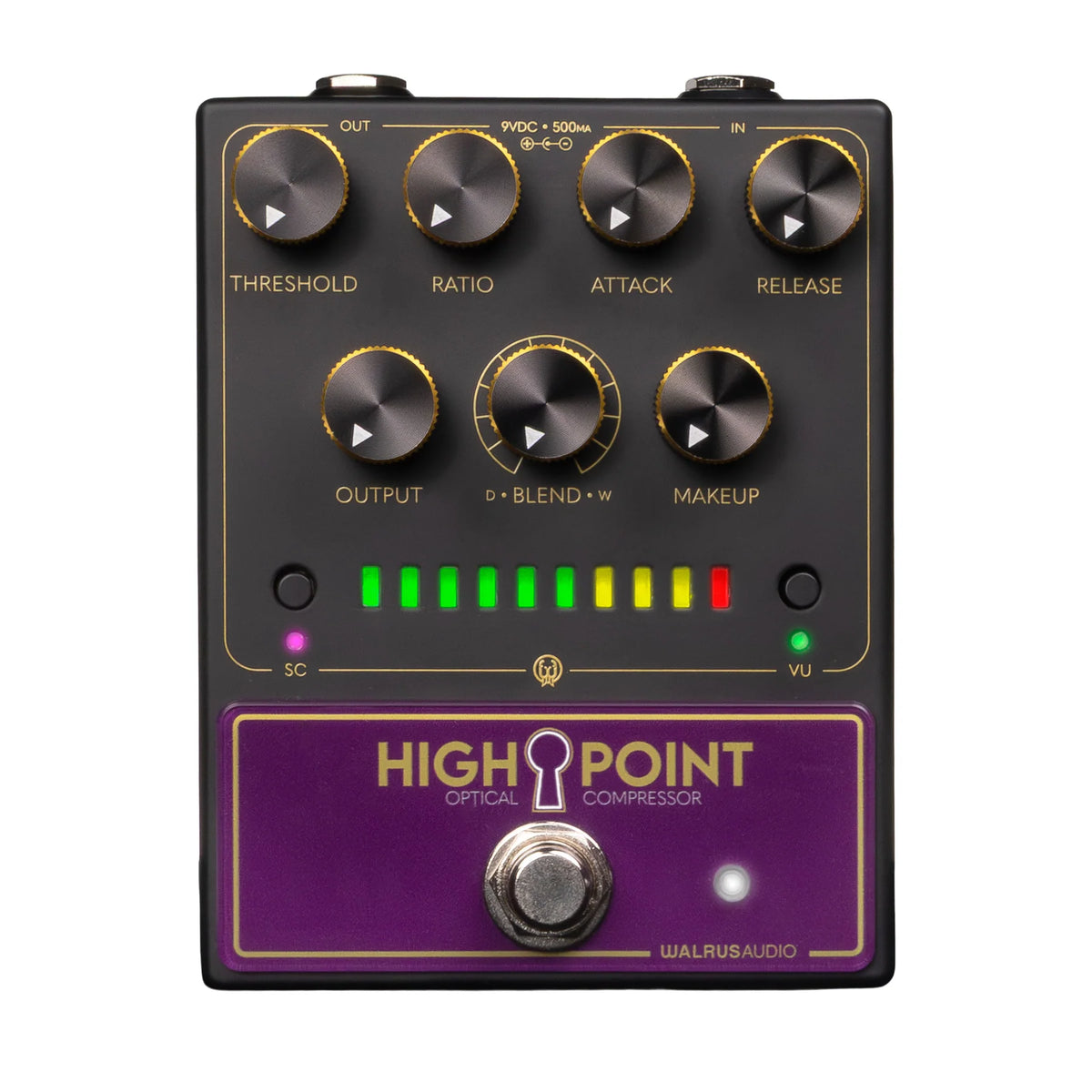 Walrus Audio Highpoint Optical Compressor Black