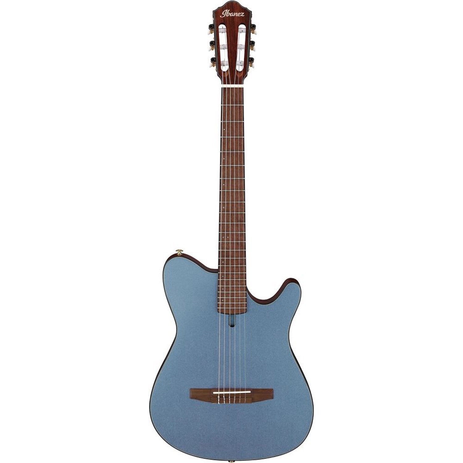 Ibanez FRH10N IBF Acoustic Electric Nylon String Guitar (Indigo Blue Metallic Flat)