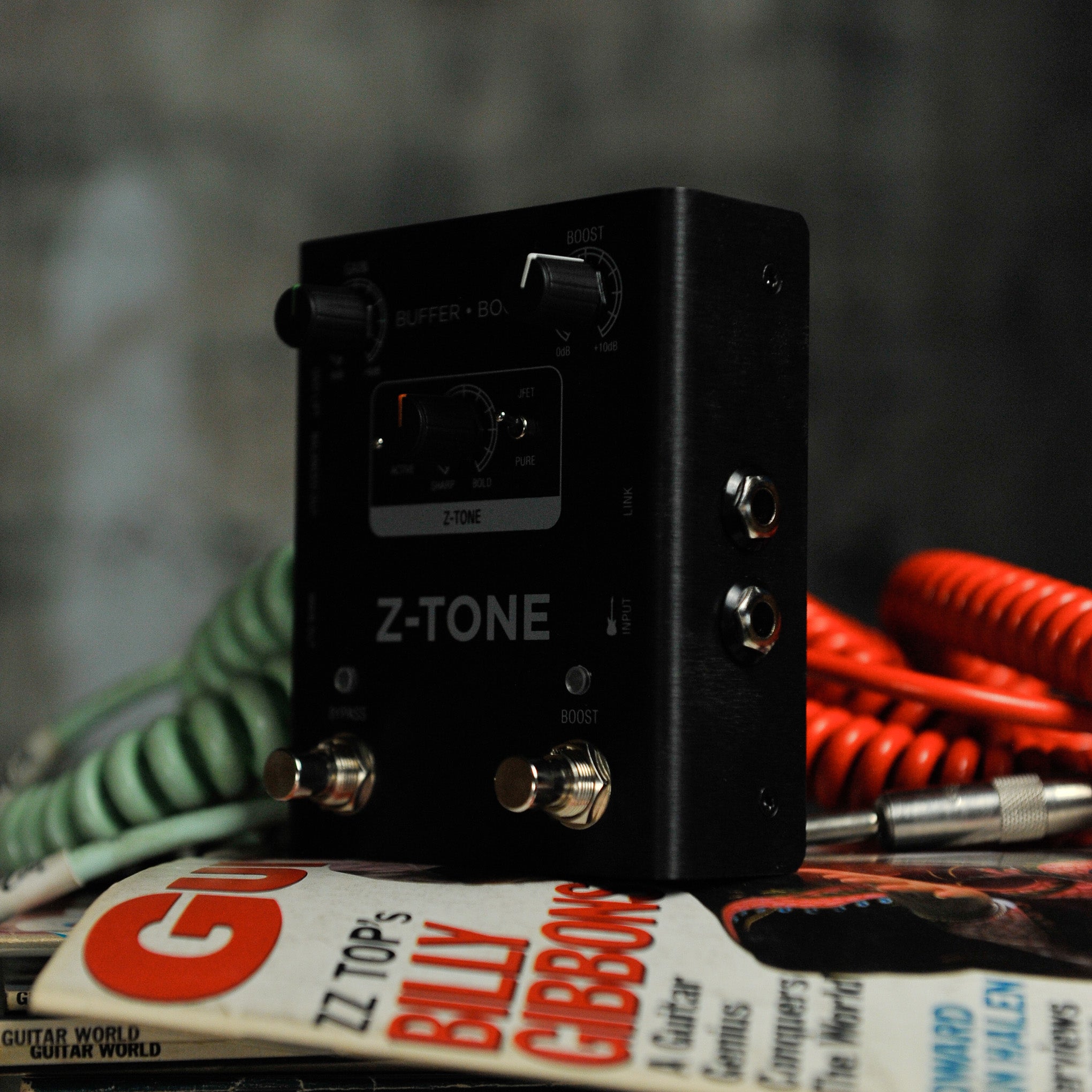 IK Multimedia Z-TONE Buffer Boost - Preamp/DI Pedal w/Advanced Tone Shaping