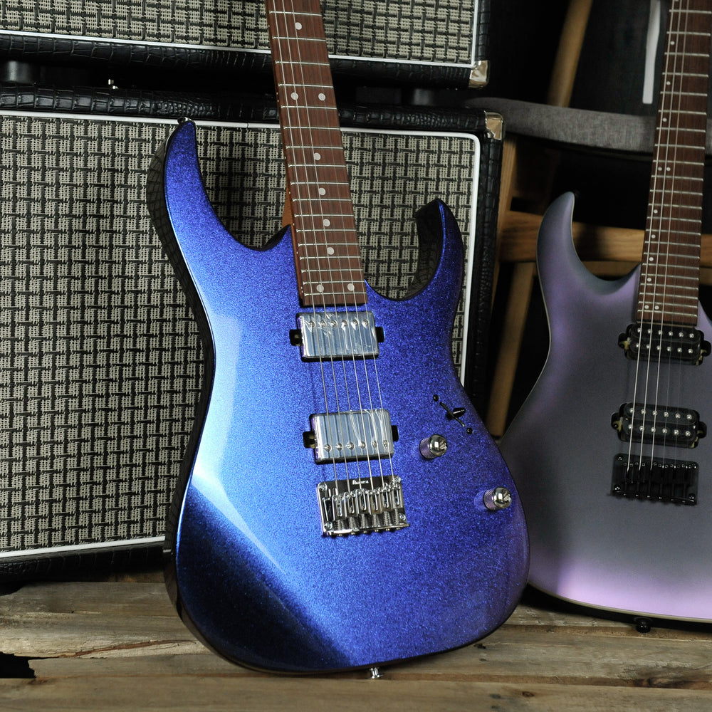 Ibanez RG121SP Blue Metal Chameleon Electric Guitar