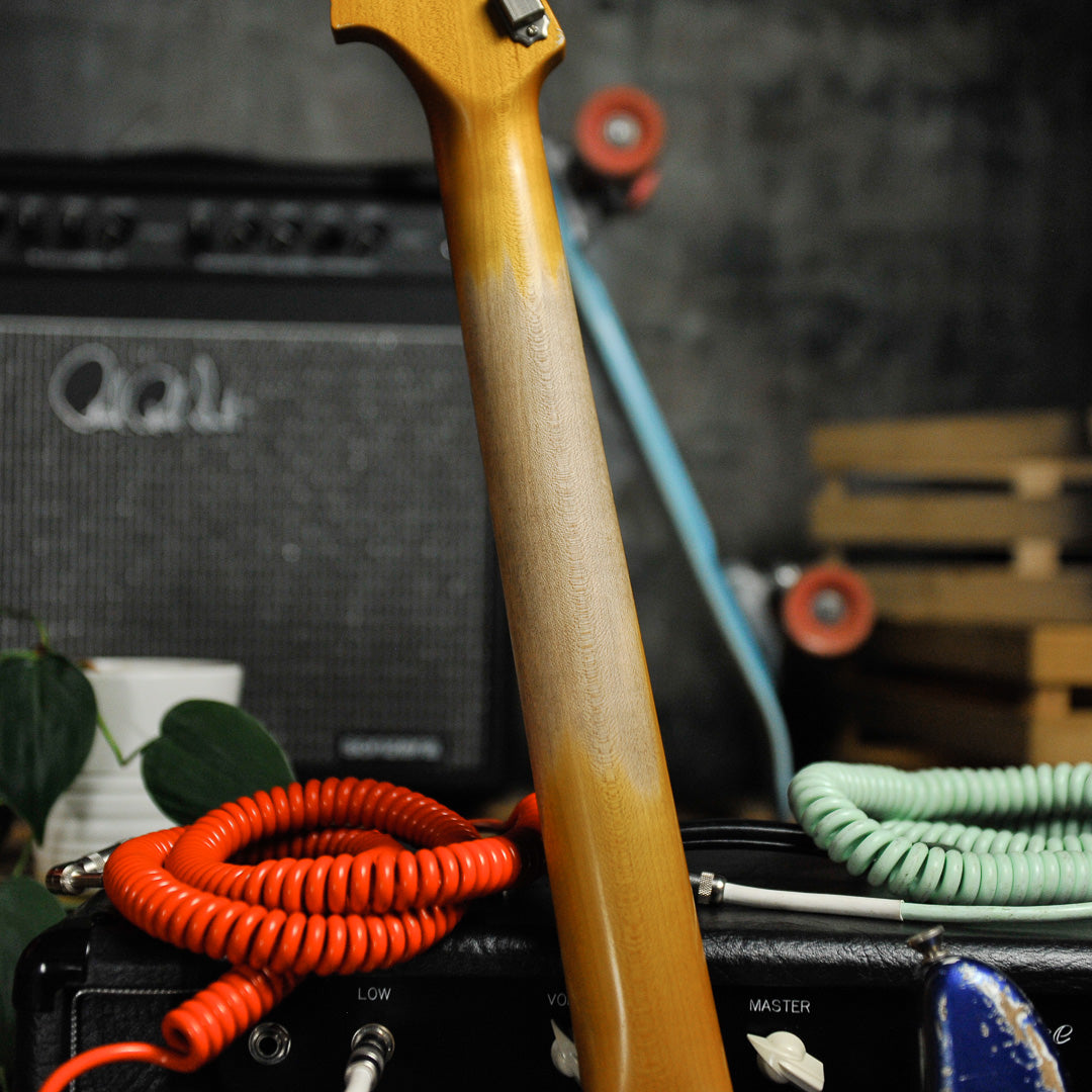 Iconic Solana Medium Aged Blu Pozzi Metallic HSS Electric Guitar #1154