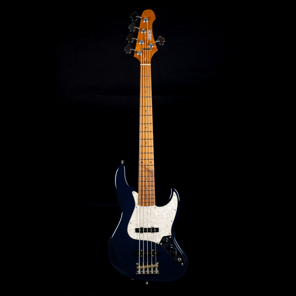 Jet JJB-305-DBL HH, Roasted Maple, Dark Blue Electric J-Bass 5 String
