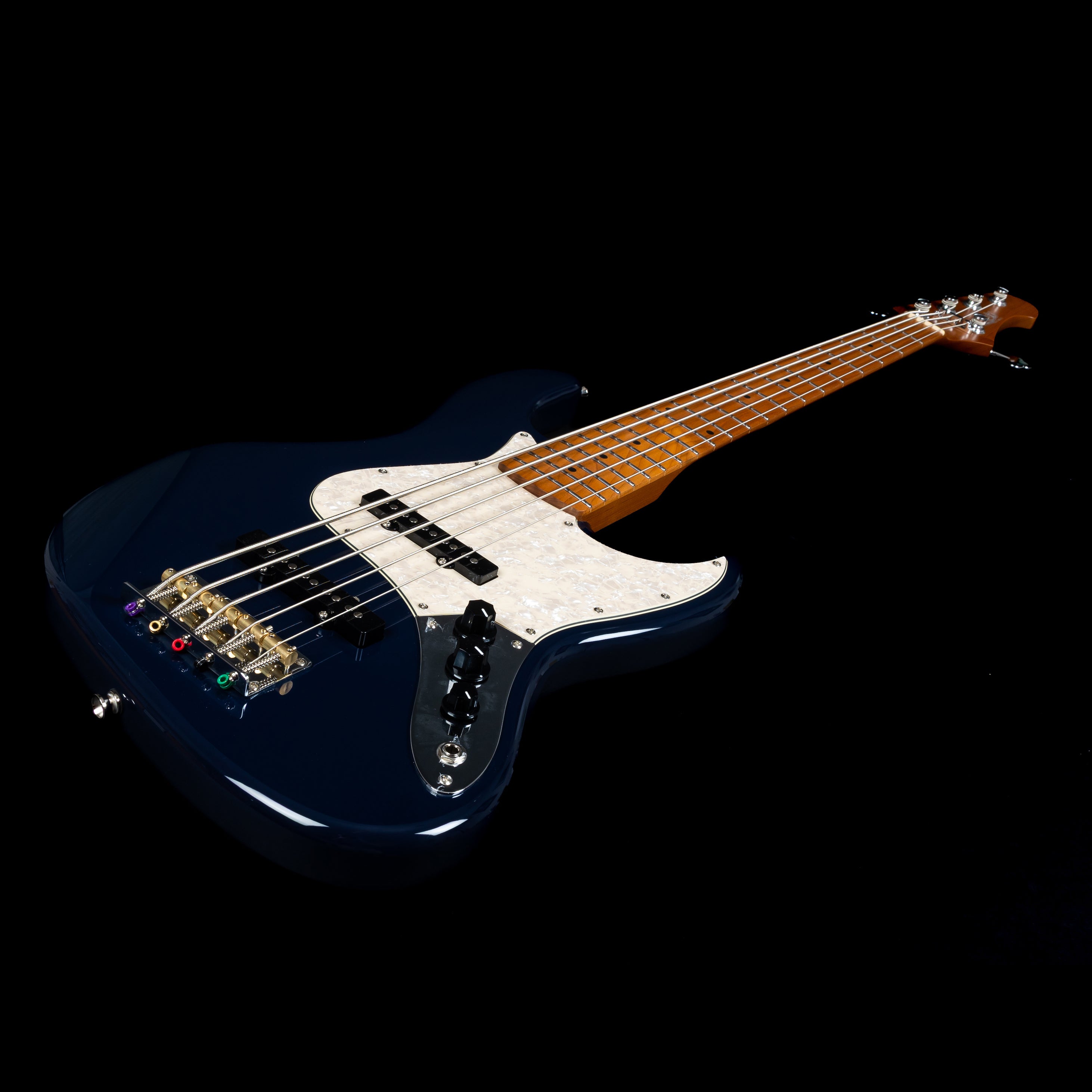 Jet JJB-305-DBL HH, Roasted Maple, Dark Blue Electric J-Bass 5 String