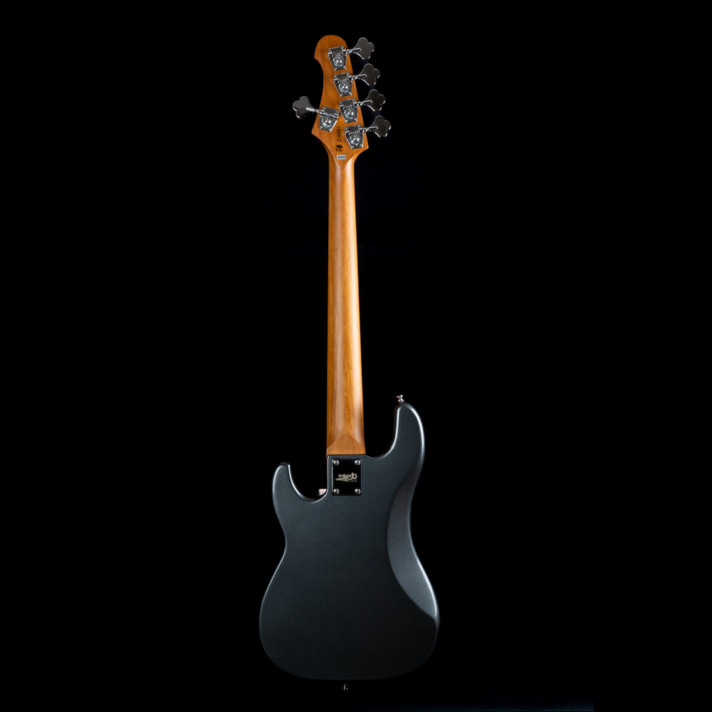 Jet JPB-305-CRC-R HH, Roasted Maple, Charcoal Electric P-Bass 5 String
