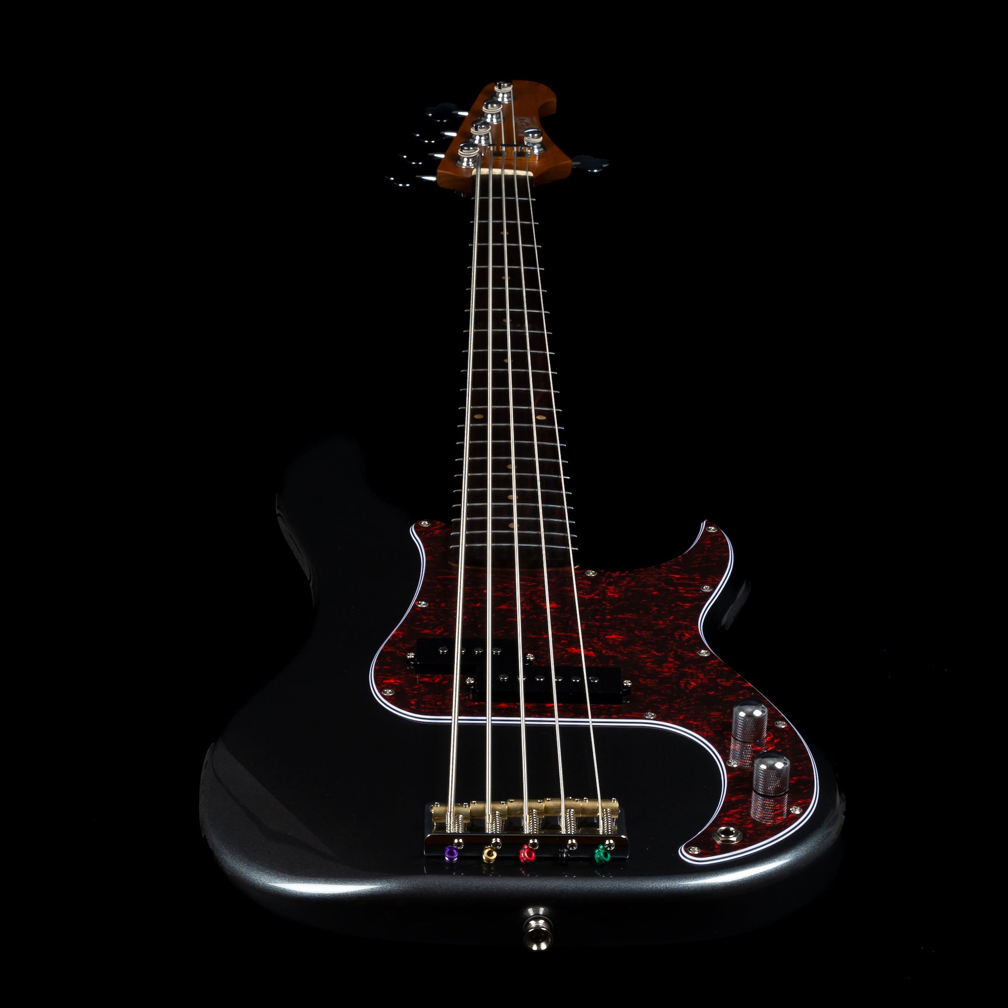Jet JPB-305-CRC-R HH, Roasted Maple, Charcoal Electric P-Bass 5 String