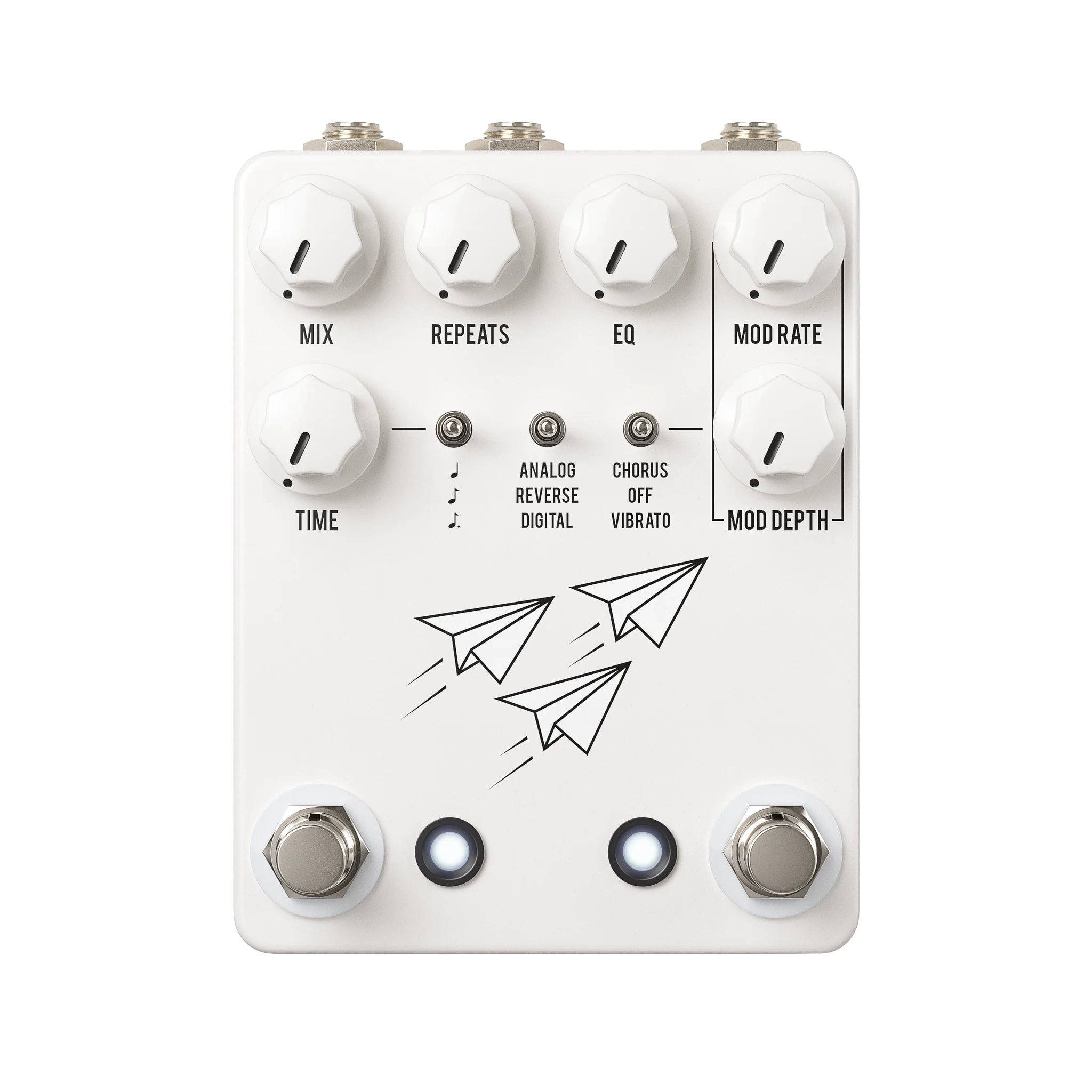 JHS Pedals Flight Delay (WHITE)