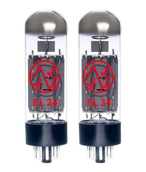 JJ Electronic EL34 Power Tubes Matched Pair