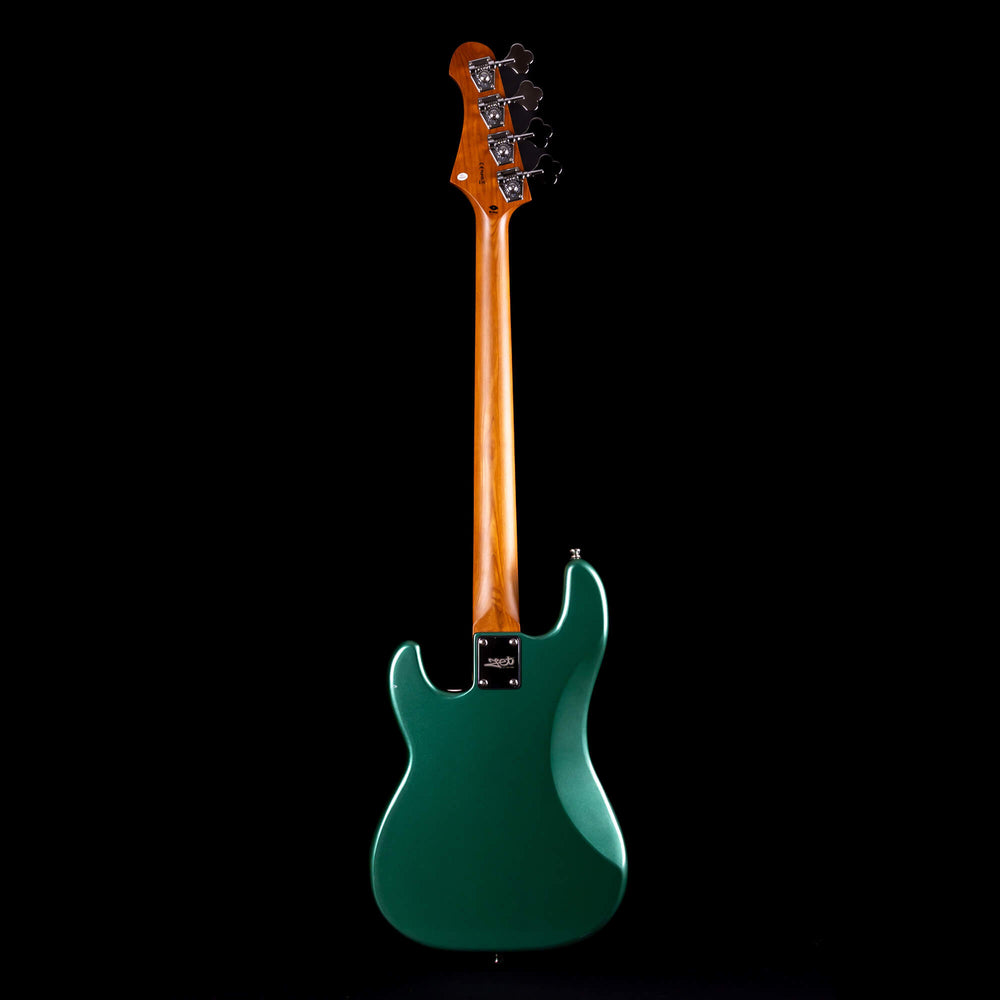 Jet JPB-300-SG-R HH, Roasted Maple, Rosewood Board, Green P-Bass