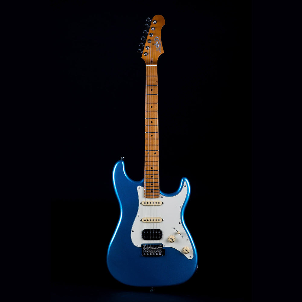 Jet JS-400-LPB HSS, Roasted Maple, Lake Placid Blue Electric Guitar