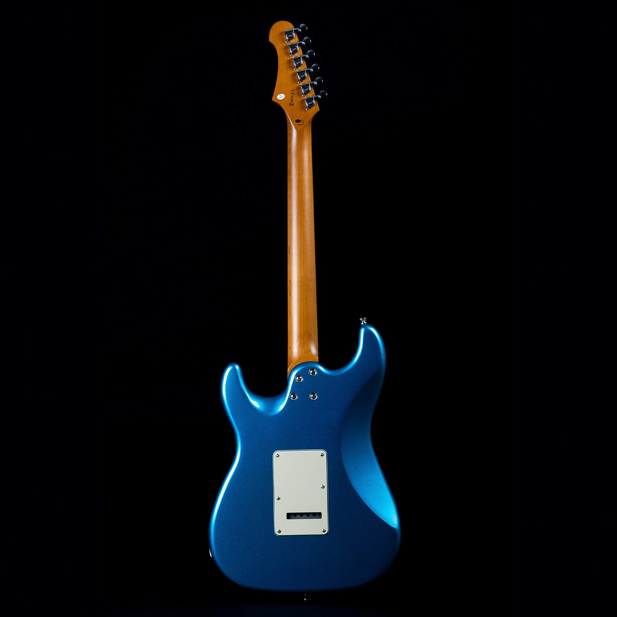 Jet JS-400-LPB HSS, Roasted Maple, Lake Placid Blue Electric Guitar