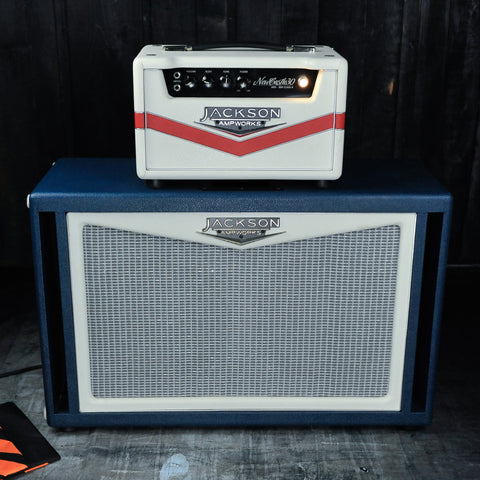 Amplified Nation Trem-Drive Deluxe 50W Combo Blue Croc/ Oxblood