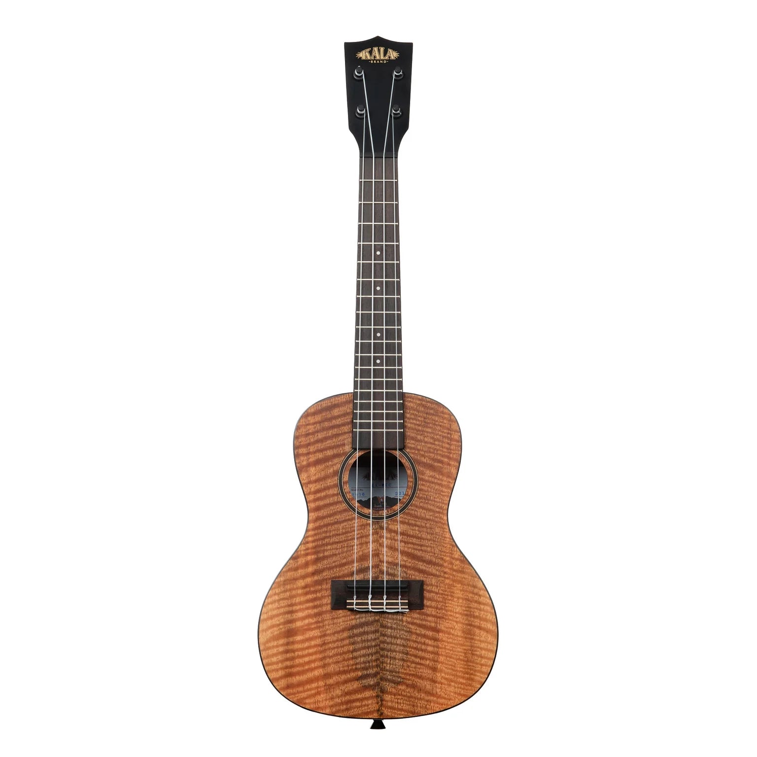 Kala  KA-CM-C Curly Mango Concert Ukulele w/Bag