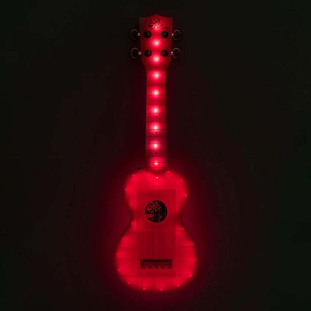Kala Light Tone Color-Changing Soprano Ukulele w/Bag