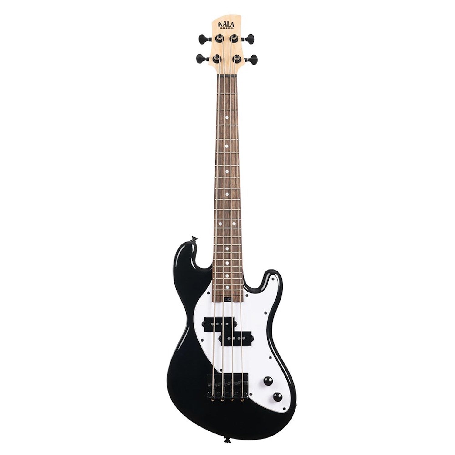 Kala Solid Body 4-String Bass Black w/Bag