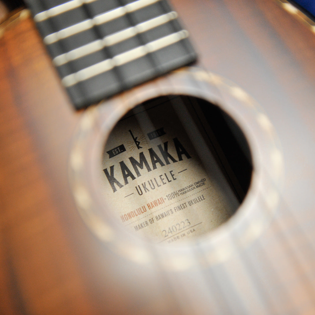 Kamaka HP-1 D Deluxe Pineapple Soprano Ukulele