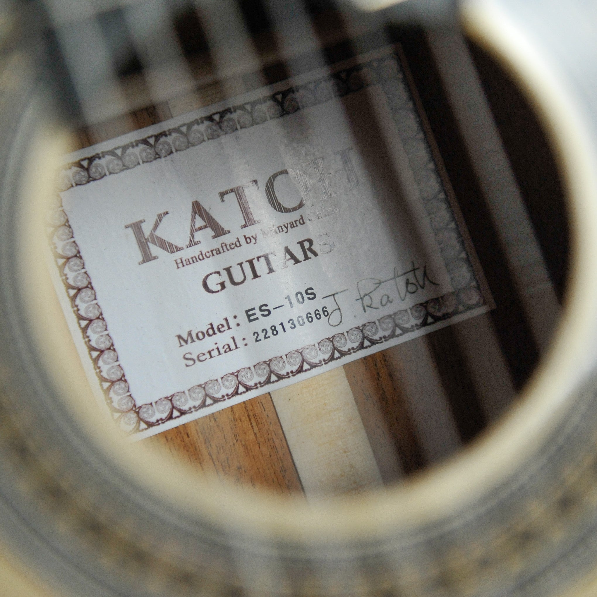 Katoh ES-10S Classical Guitar (case not included)