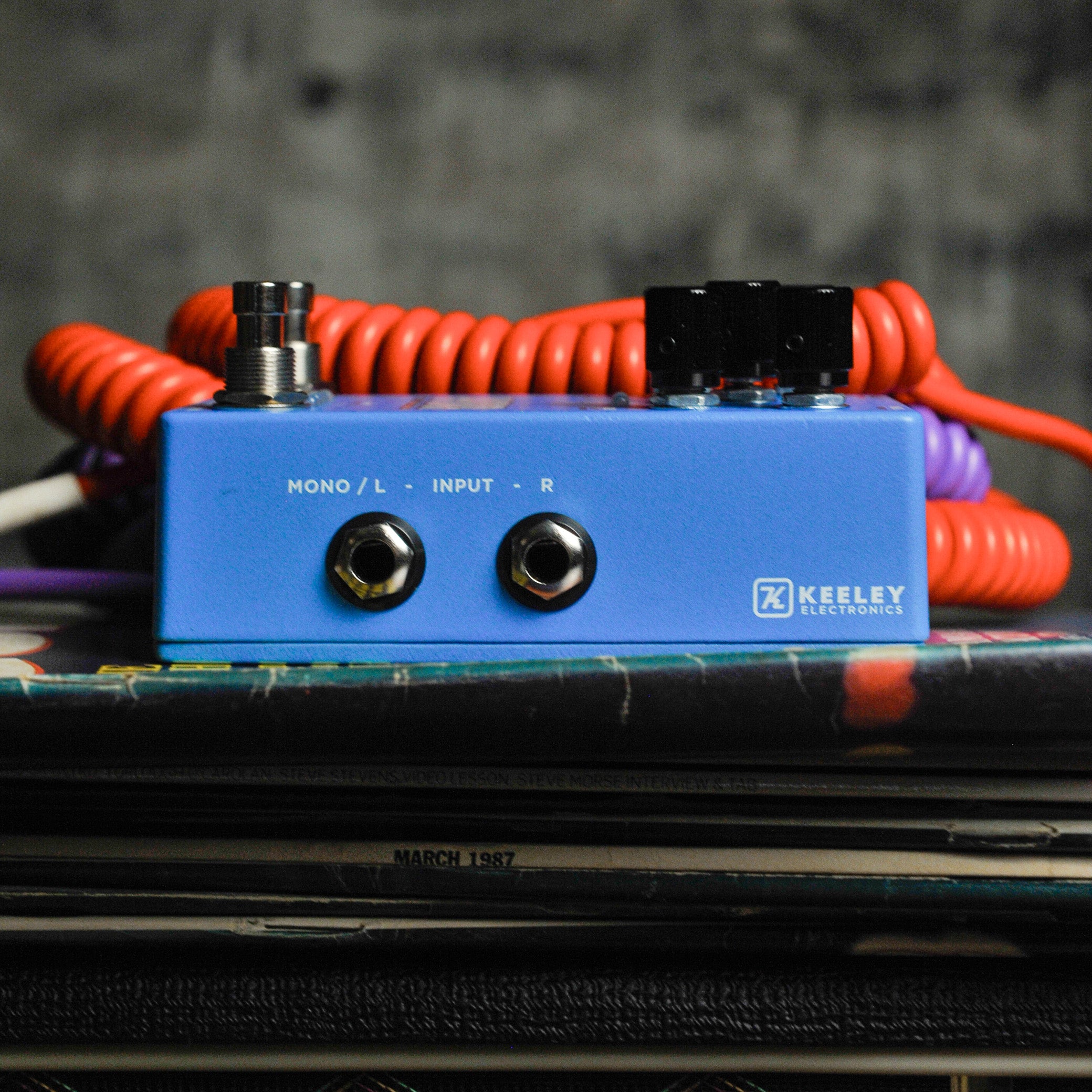 Keeley Hydra Stereo Reverb & Tremolo Pedal