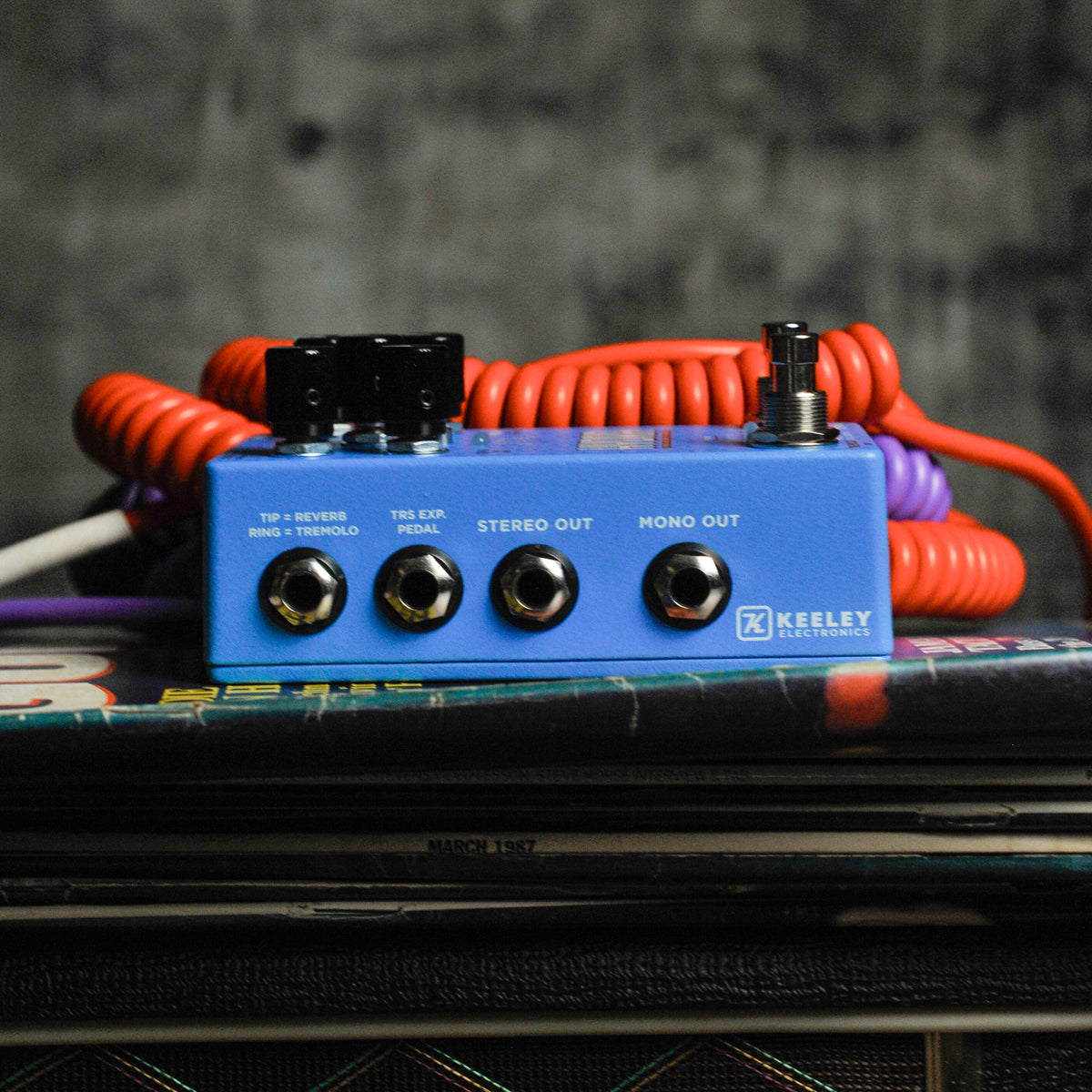 Keeley Hydra Stereo Reverb & Tremolo Pedal