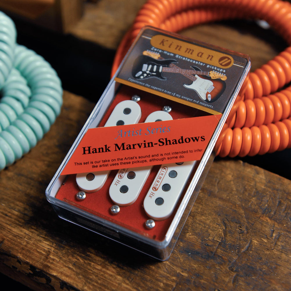 Kinman Hank Marvin Shadows (White) Pickup Set of 3