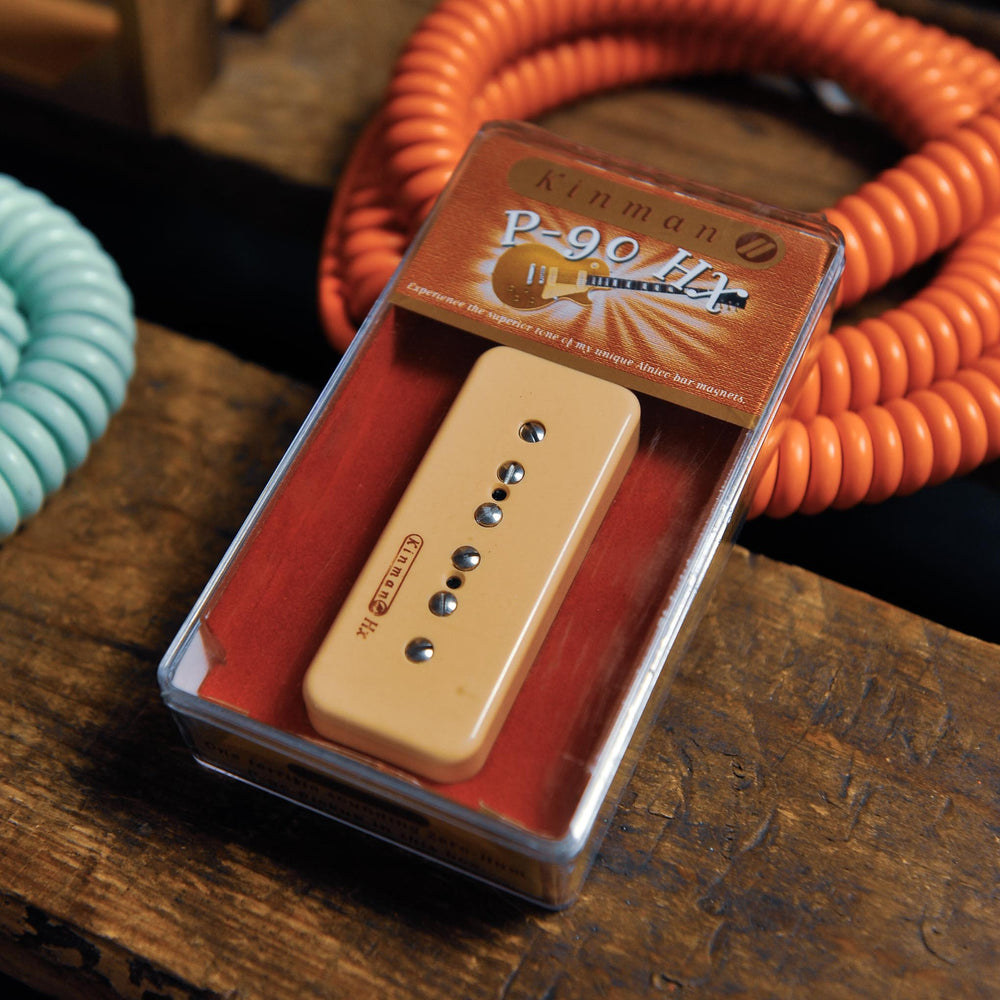 Kinman P90 Bright Sweet & Bright Clean Pickup Set Cream