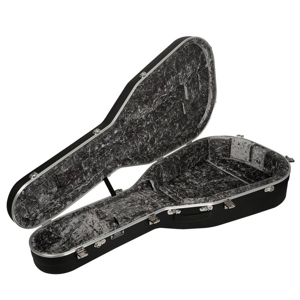 Hiscox LA-000 Artist 000/OM Hard Guitar Case Black