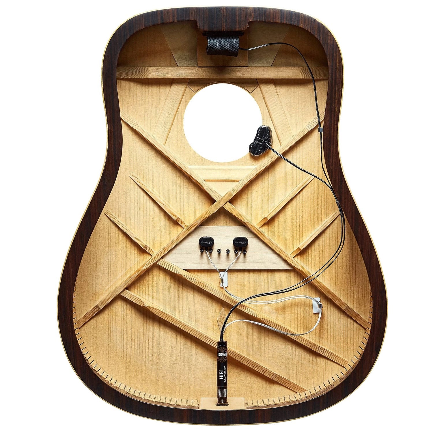 LR Baggs HiFi High-Fidelity Acoustic Guitar Bridge Plate Pickup System