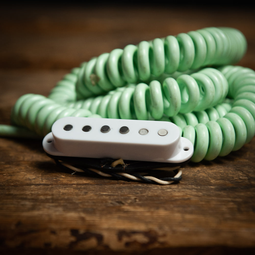 Labyrinth Texas Chainsaw Alnico V Strat White Set of 3