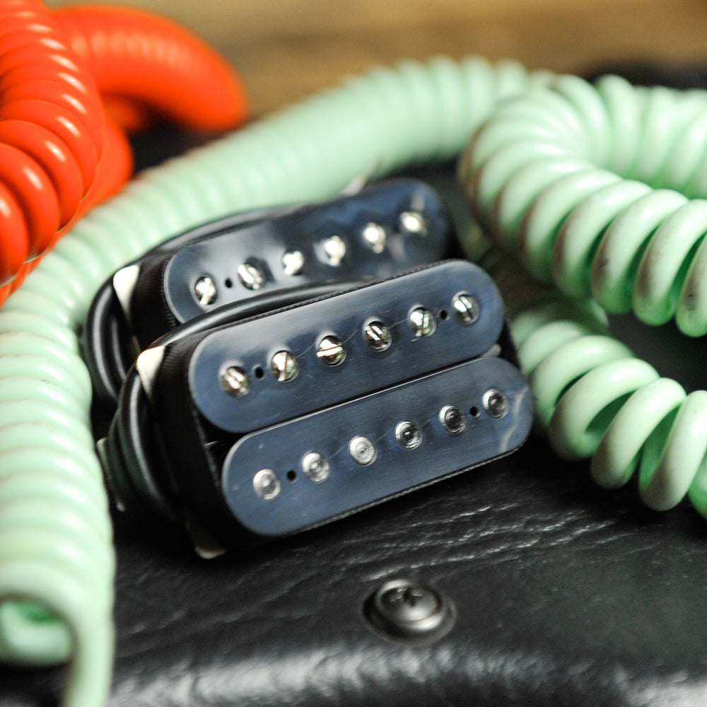 Lollar Imperial Humbucker Double Black 4 Conductor Set
