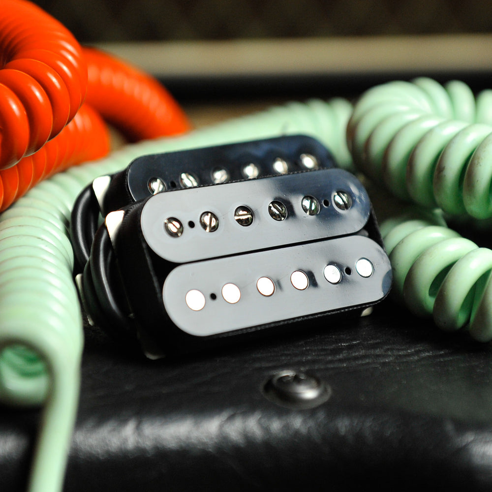 Lollar Imperial Humbucker Double Black 4 Conductor Set