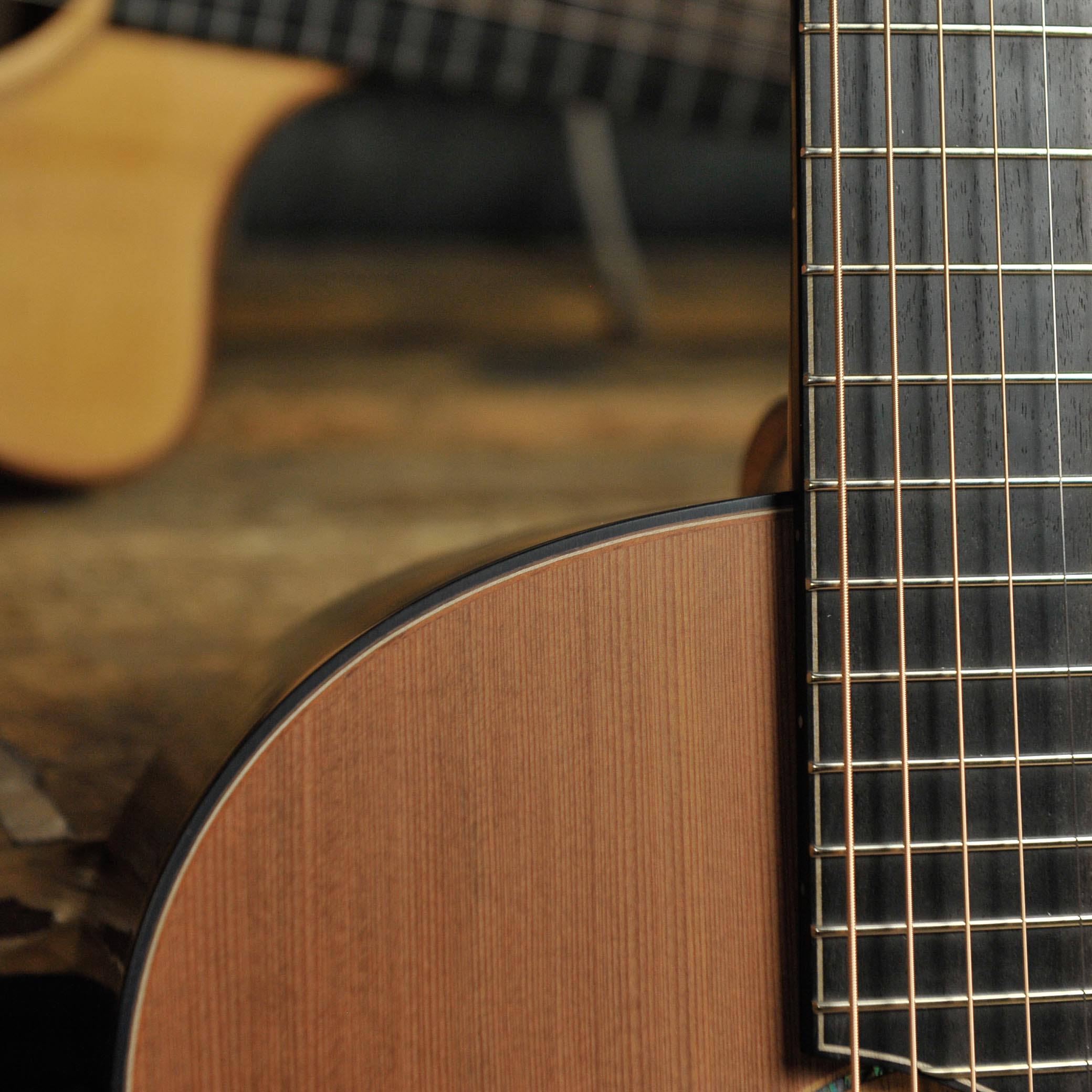 Lowden F-50 Master Grade Sinker Redwood African Blackwood w/Bevel