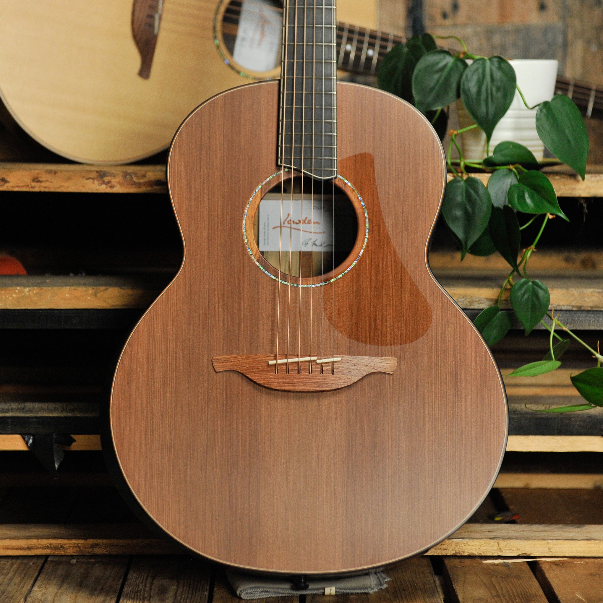 Lowden S-50 Royal Ebony & Sinker Redwood