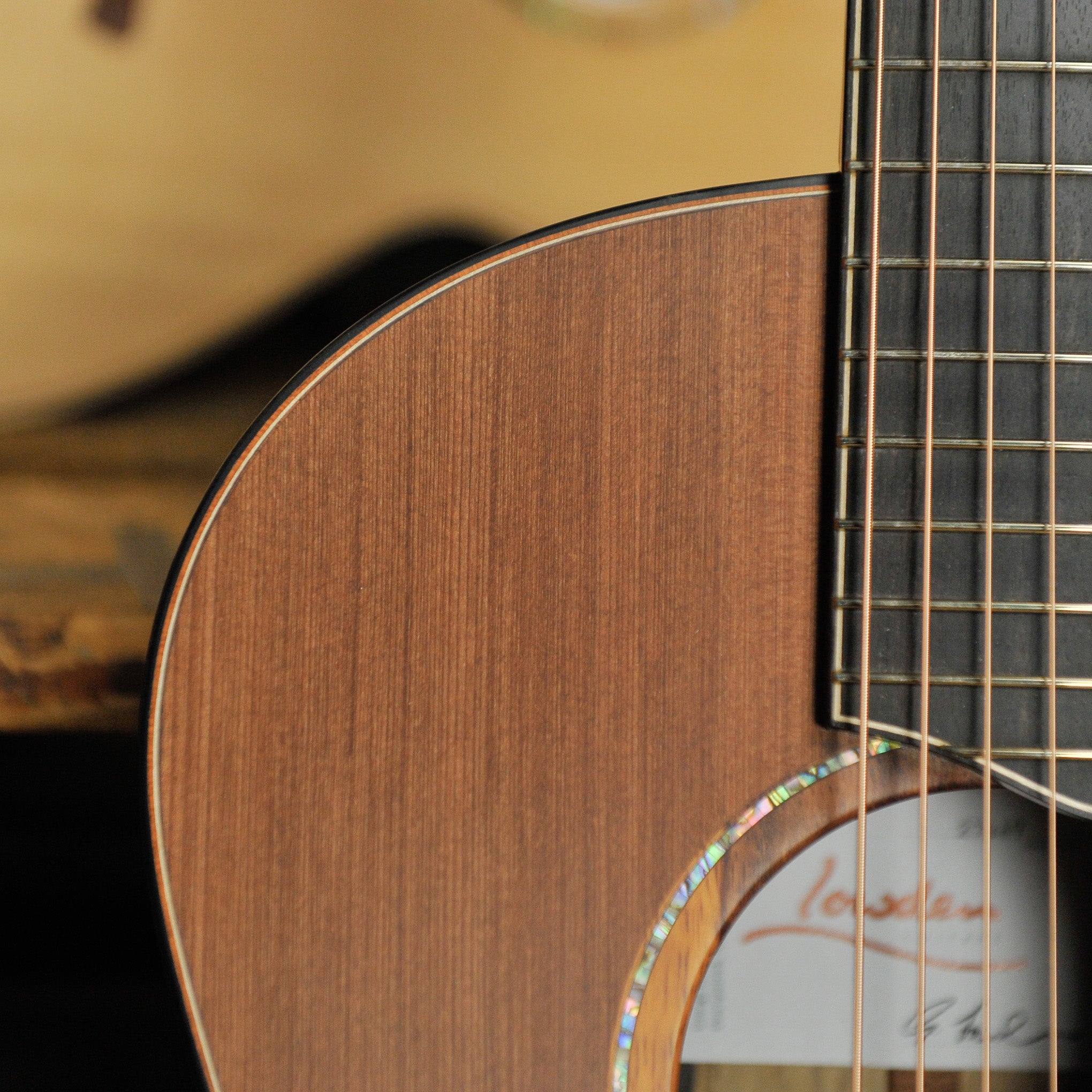 Lowden S-50 Royal Ebony & Sinker Redwood