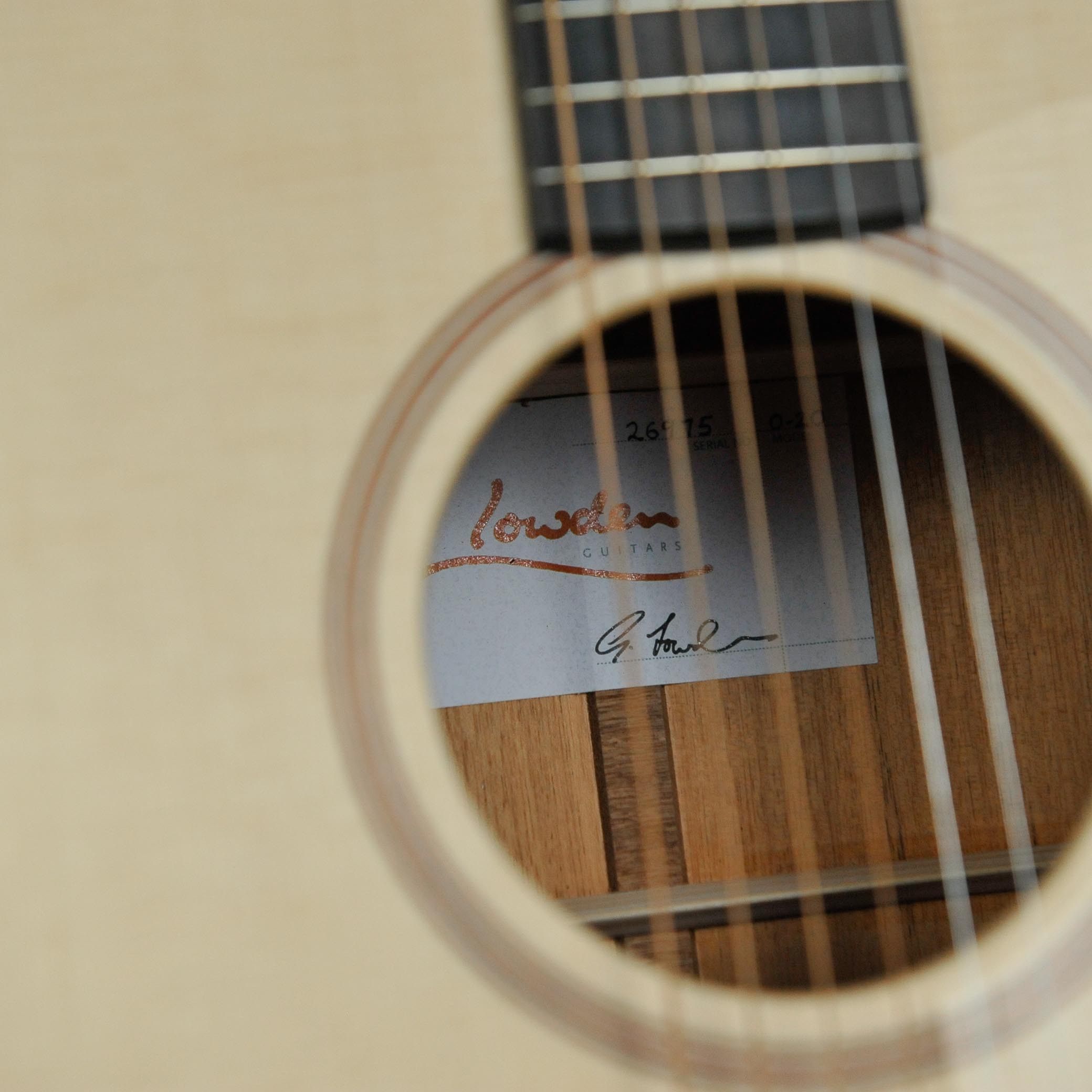 Lowden O-20  Mahogany & Spruce