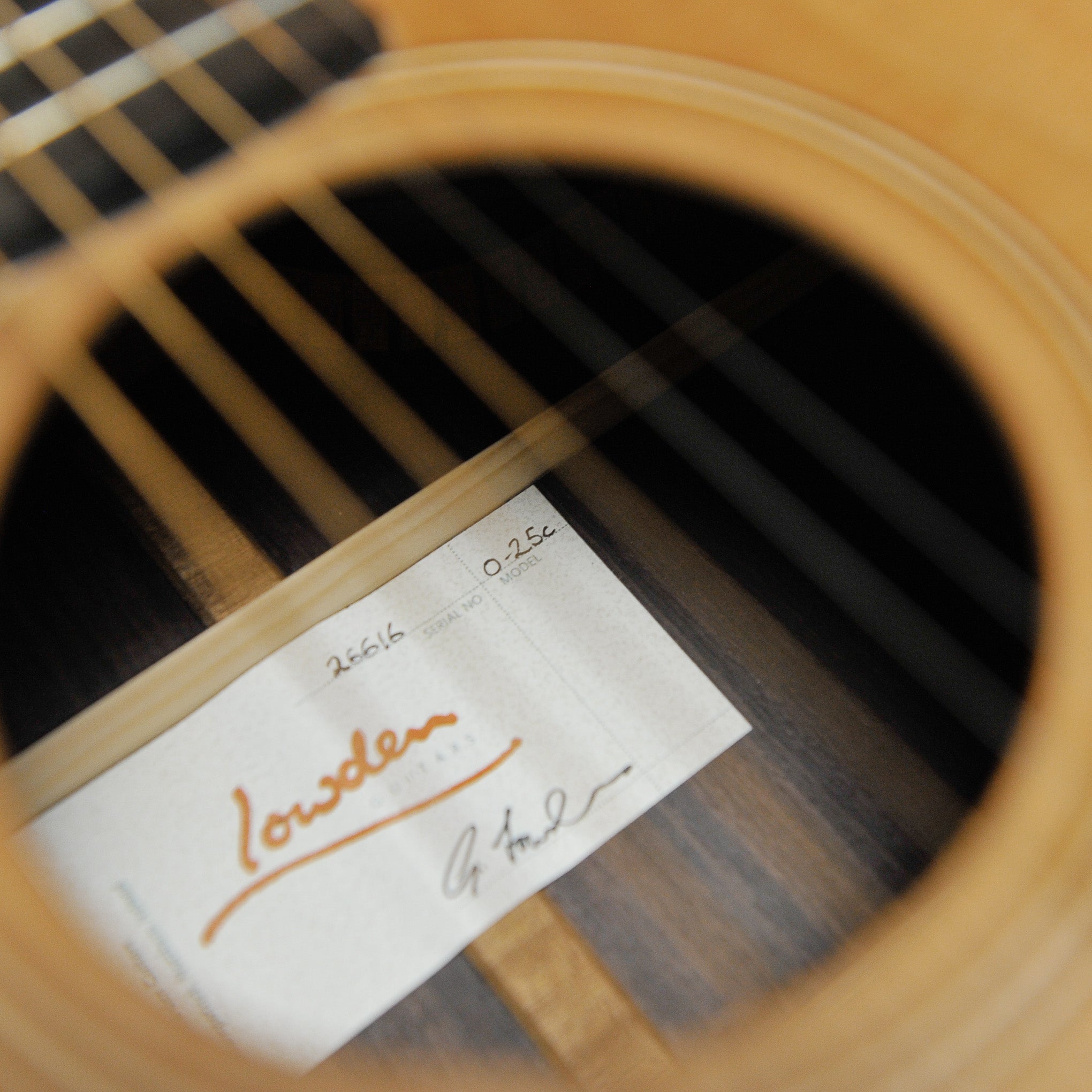 Lowden O-25C Indian Rosewood & Cedar w/Cutaway