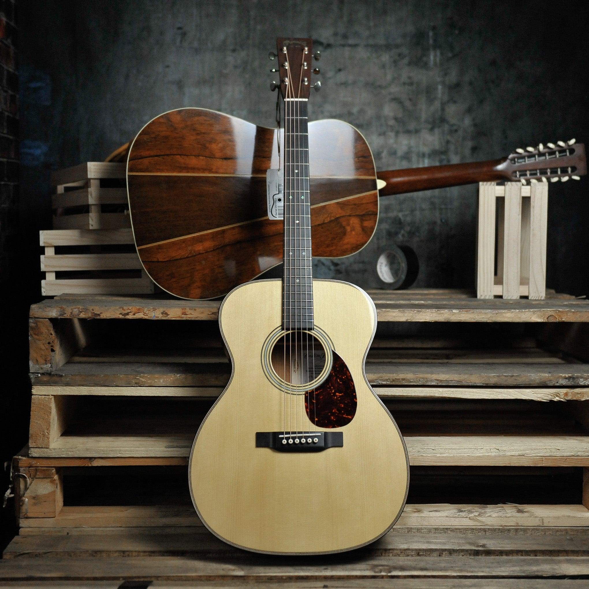 Martin Custom Shop OM Madagascar Rosewood Signed by CFMIV