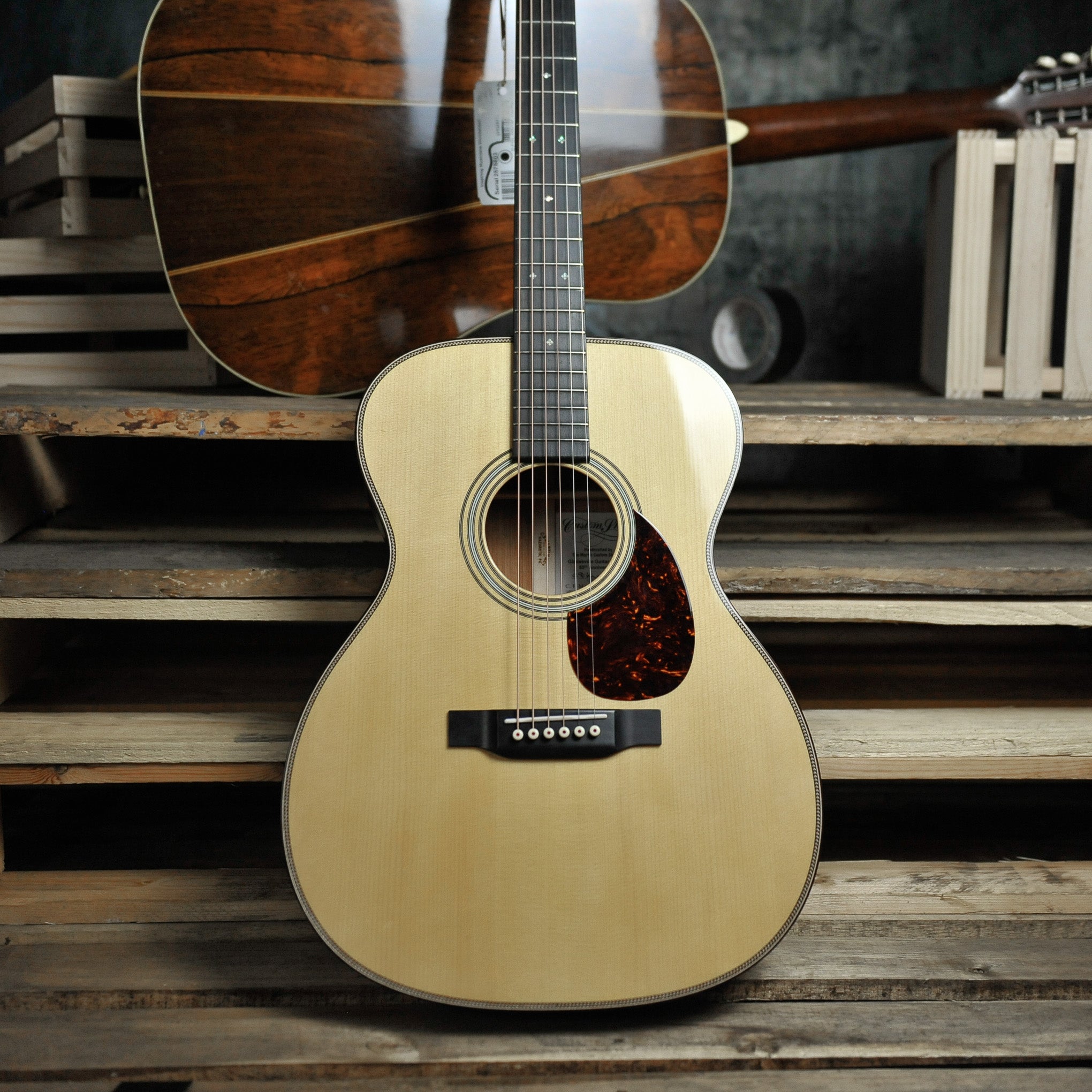 Martin Custom Shop OM Madagascar Rosewood Signed by CFMIV