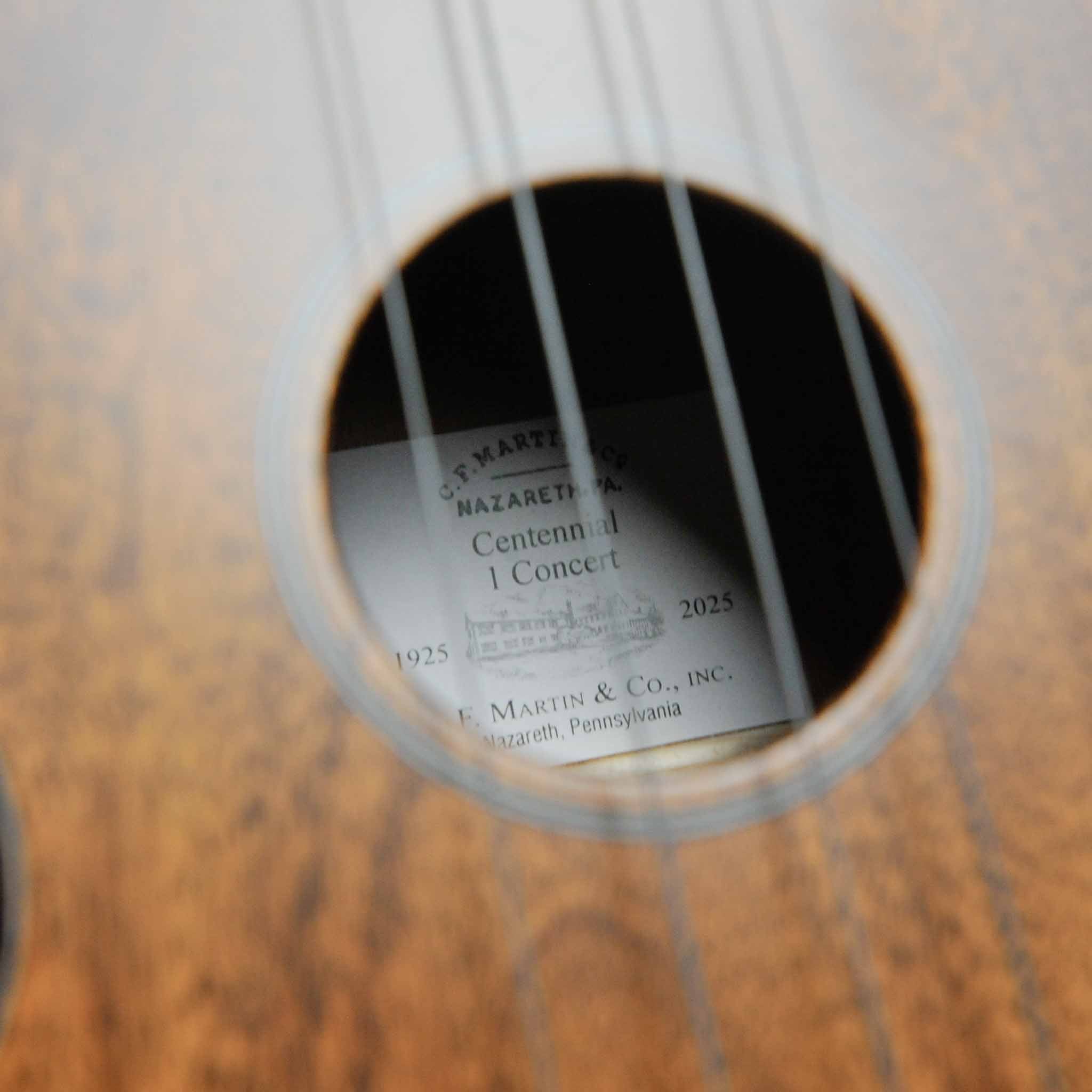 Martin Centennial 1 Ltd Edition Concert Ukulele Mahogany w/Bag