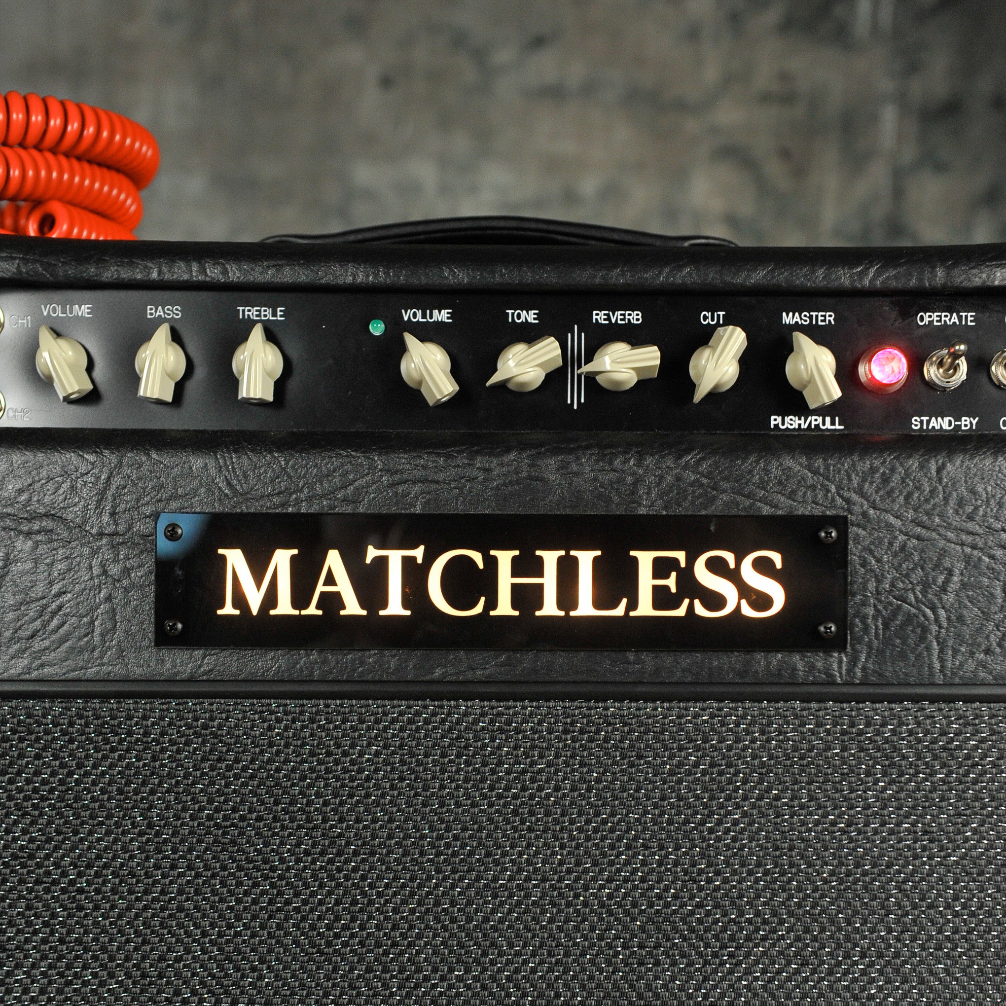 Matchless DC30R 30W Reverb Combo Amplifier 212 Black/Silver