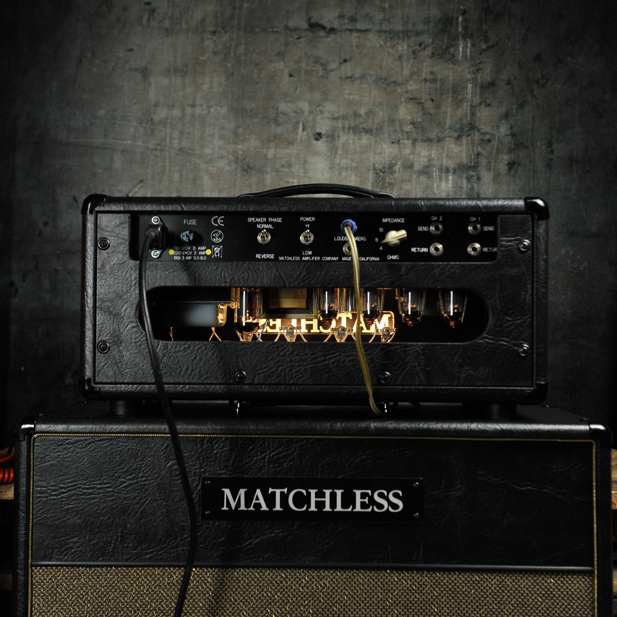 Matchless HC-30 30W Head Black/Silver