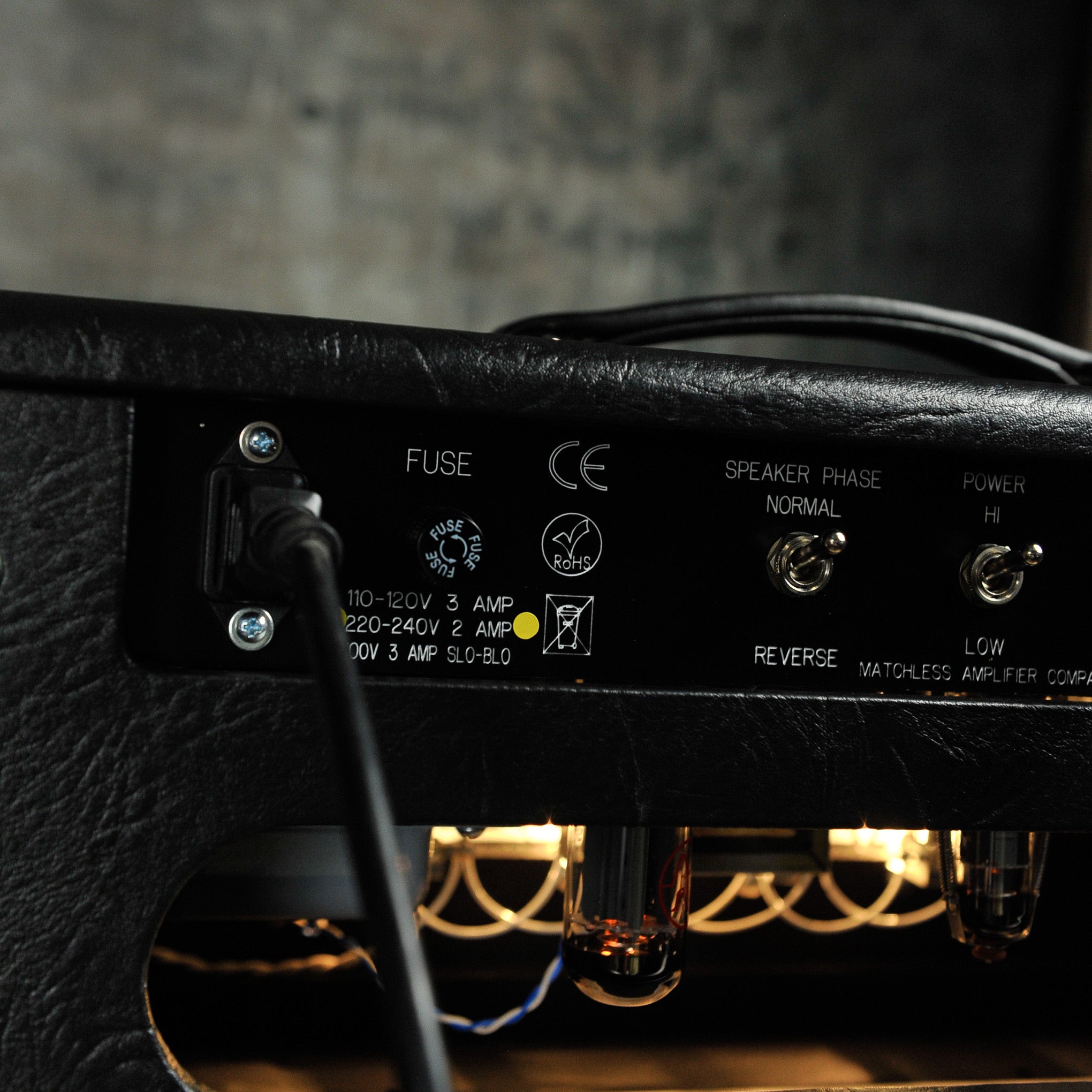 Matchless HC-30 30W Head Black/Silver